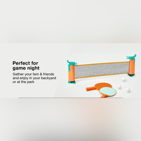 NWT  table tennis & post set 7 pieces - Picture 6 of 6